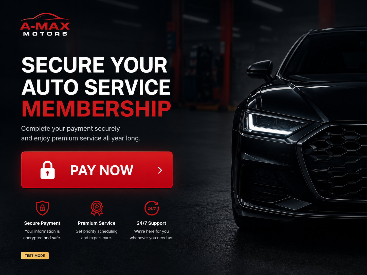 A-Max Motors Auto Service Membership